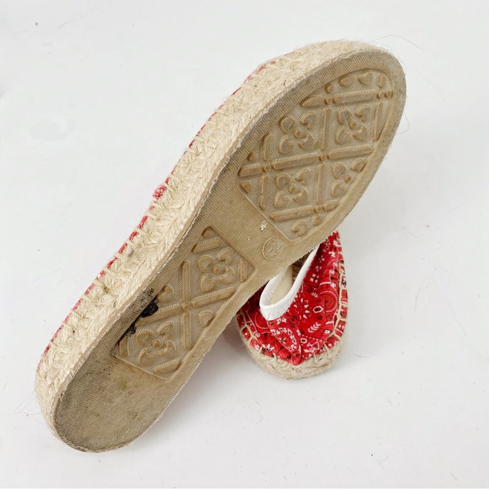 Jack Rogers Red and White Espadrilles 6.5 - Picture 7 of 8